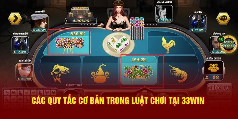 Luật bầu cua tôm cá cơ bản cho tân thủ