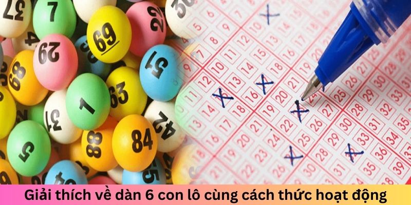 Giải thích về dàn 6 con lô cùng cách thức hoạt động